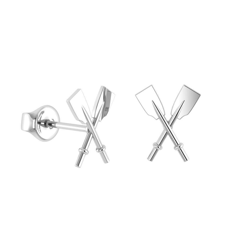 USRowing Oar Cuff Links online in Premium Sterling Silver