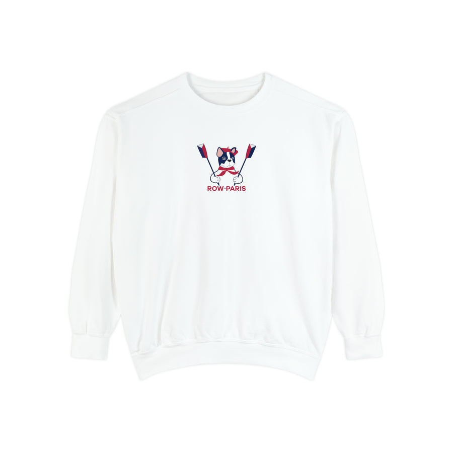 Row to Paris | Unisex Garment-Dyed Sweatshirt