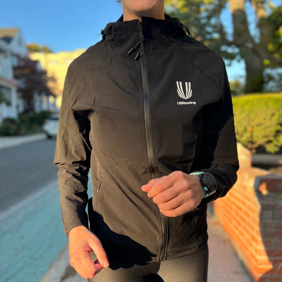 USRowing Unisex Lightweight Running Track Jacket