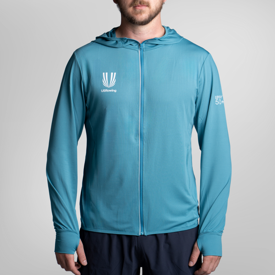UPF50+ Full-Zip Hoodie USRowing – USRowing Store