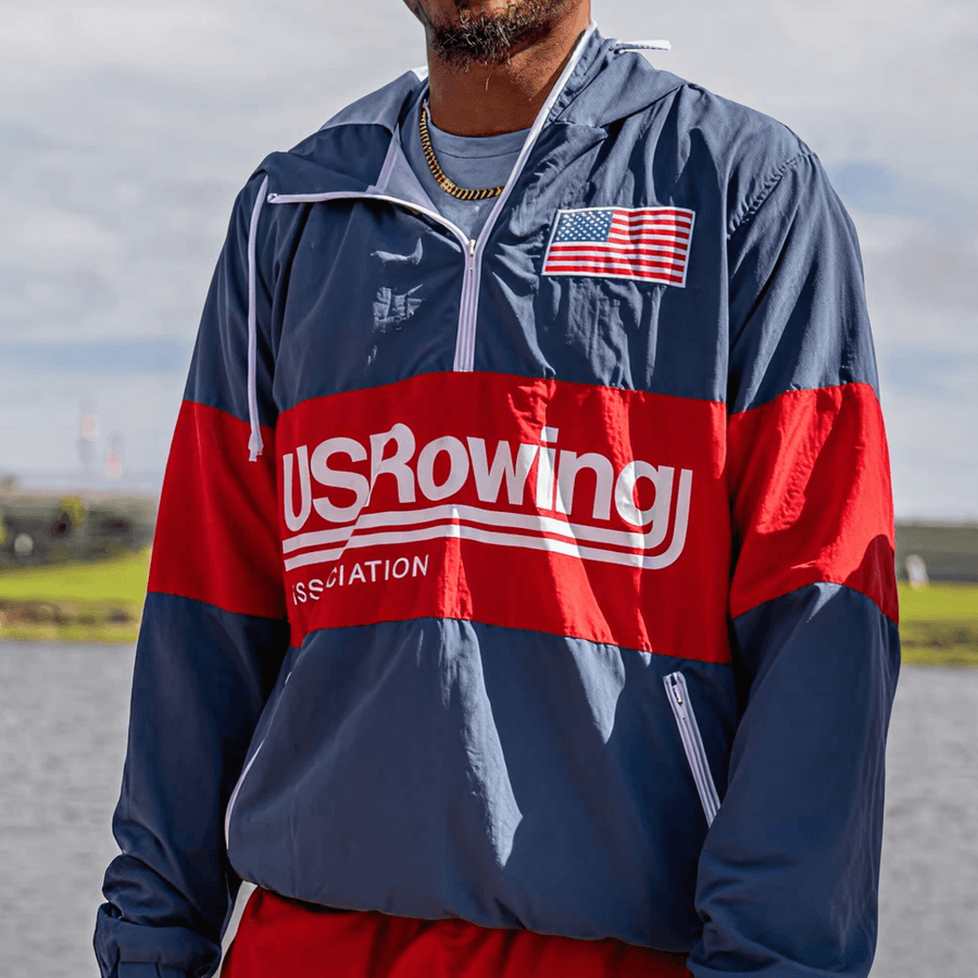 Varsity Anorak Jacket – USRowing Store Varsity Anorak Jacket – USRowing Store